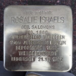 Stolperstein Rosalie Israels