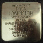 Stolperstein Rosa Löwenstein
